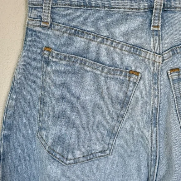 ABERCROMBIE & FITCH 28 Long 6 4 Curve Love 90s Straight Ultra High Rise Jeans - Picture 7 of 12